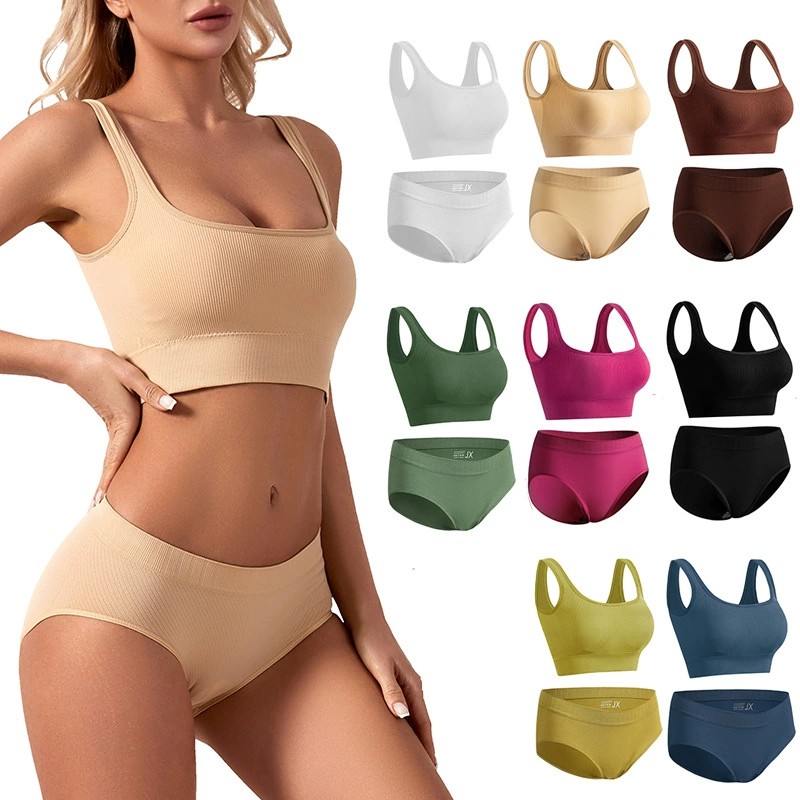 Underwire Bra Padded - 여성용 심리스 노와이어 푸쉬업 브라 베스트