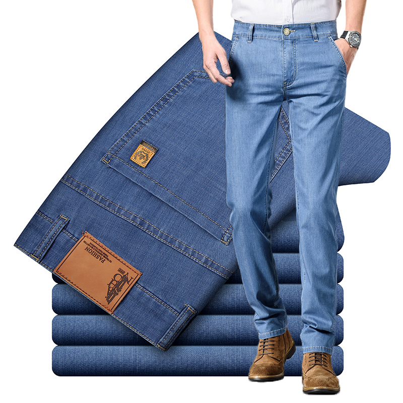 Levis Jeans 501 - 모달 원단 여름 얇은 남성 청바지