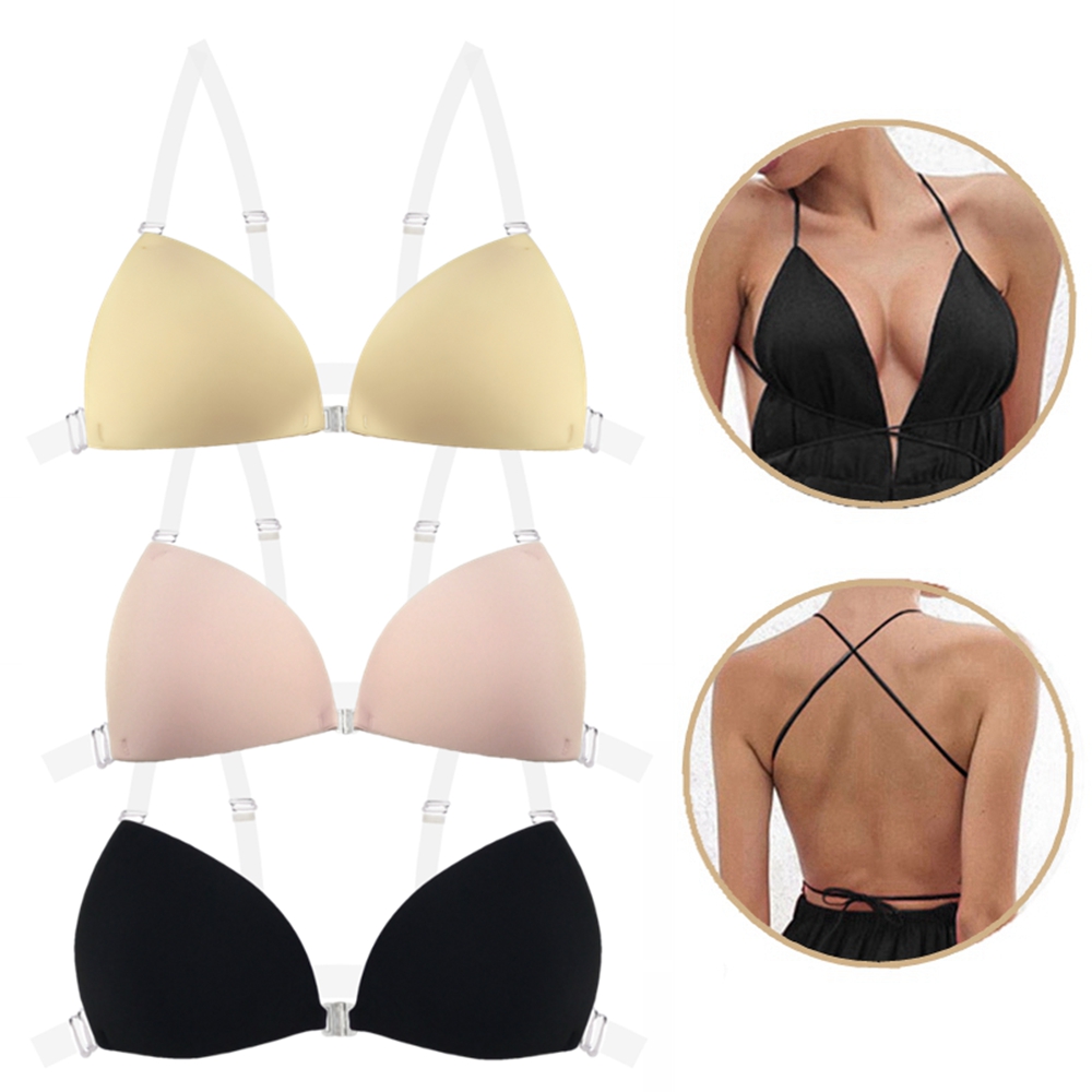 Backless Bra Sticky - 여성용 스티키 브라, 백리스 웨딩드레스용 실리콘