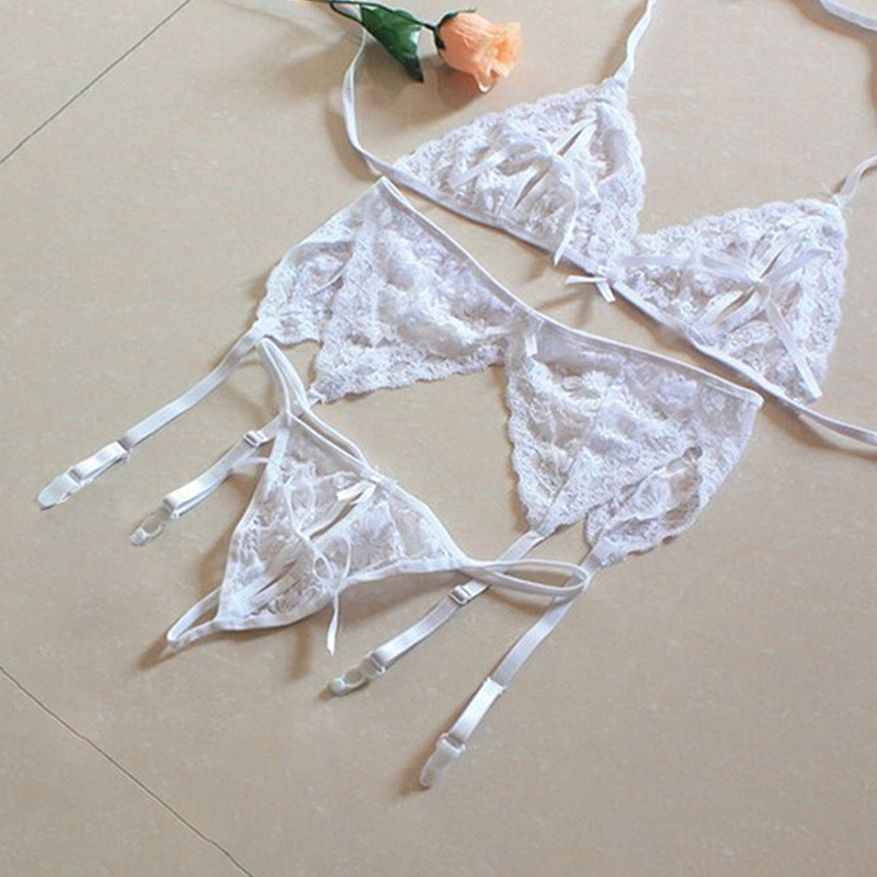 1 세트 여성용 레이스 란제리, 슬링 오픈 푸시업 브라 - Lace Bralette Set 리뷰 및 가격