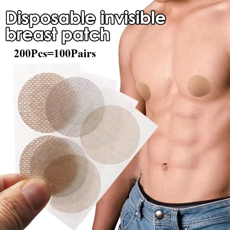 200pcs 보이지 않는 남자 젖꼭지 커버 방수 Tra - Strapless Bra Adhesive 리뷰 및 가격