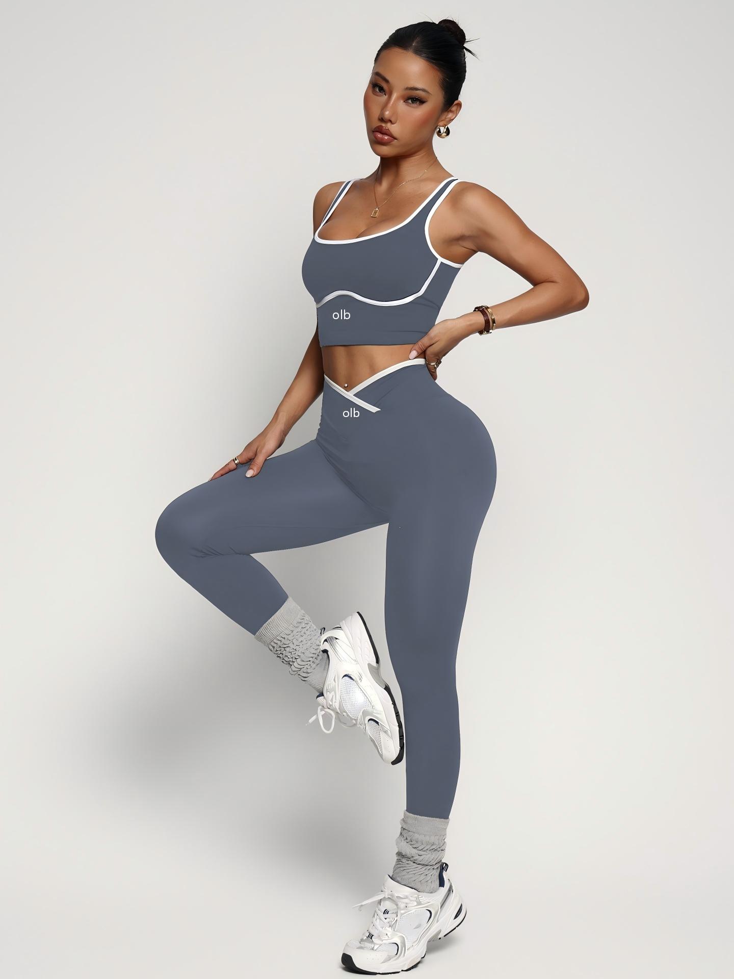 2피스 신상 스포츠 브라 베스트 팬츠 피트니스 슈트,  - Sports Bra Racerback 리뷰 및 가격