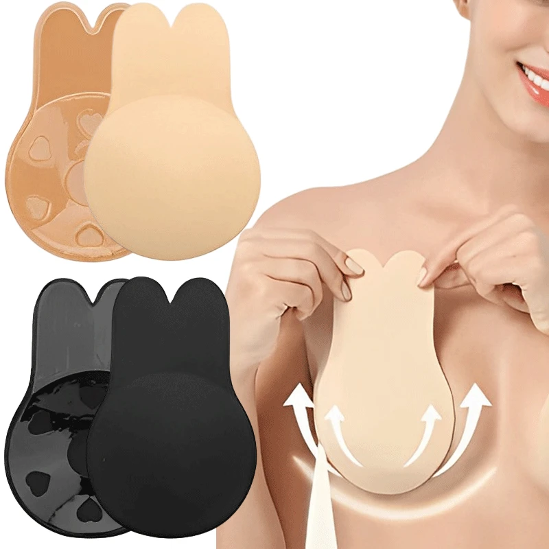 여성은 브래지어를 밀어 자체 접착 실리콘 Straple - Strapless Bra Adhesive 리뷰 및 가격