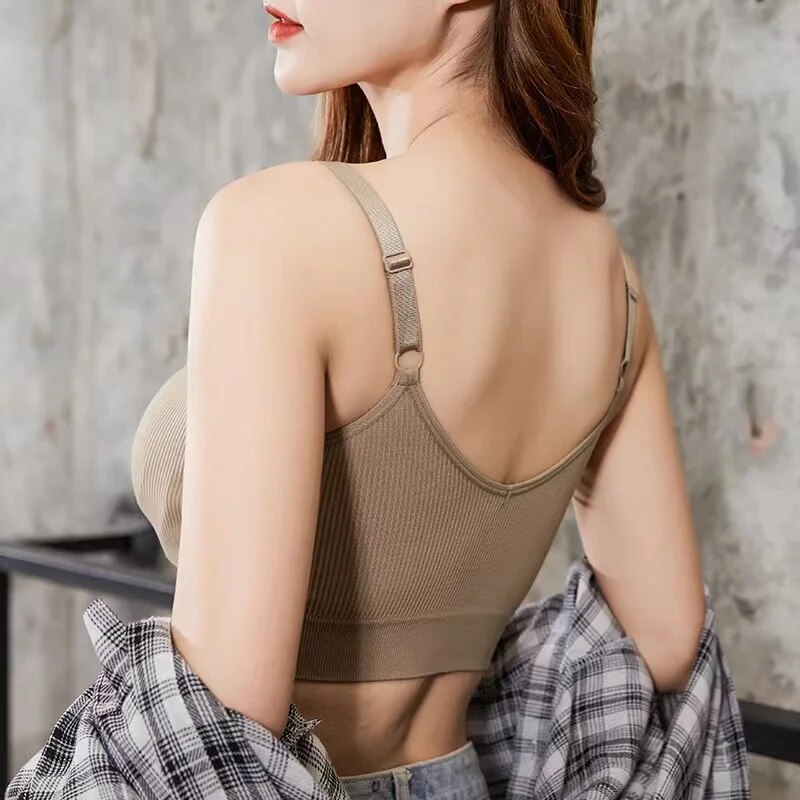 여성용 심리스 브래지어 풀 컵 통기성 브라렛, 와이어  - Sleep Bra Bralette 리뷰 및 가격