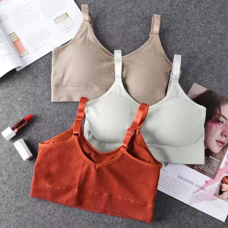 여성용 심리스 브래지어 풀 컵 통기성 브라렛, 와이어  - Sleep Bra Bralette 리뷰 및 가격