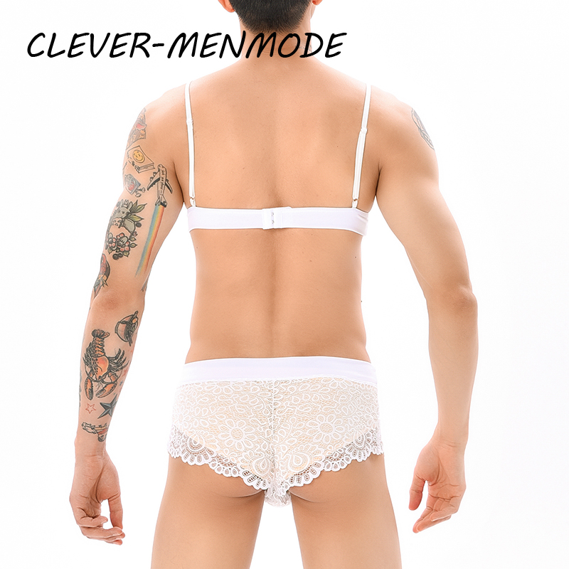 남성 섹시 크로스드레싱 에로틱 시시 란제리 세트 시스루 - Sheer Mesh Bra 리뷰 및 가격